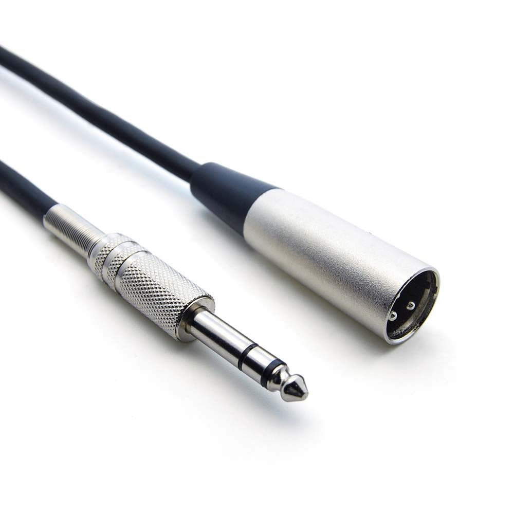 XLR 3P Male to 1/4 XLR 3P Male to 1/4
